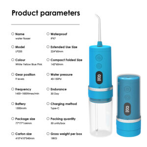 Portable Oral Irrigator | Type LP-235 - Image 12