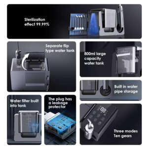 Smart Desktop Water Flosser | Type LP-233 - Image 9