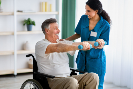 Elderly people and those with mobility impairments